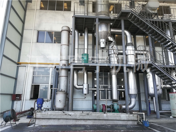 4000kg双胞胎加热器双效强制循环蒸发器 (2)
